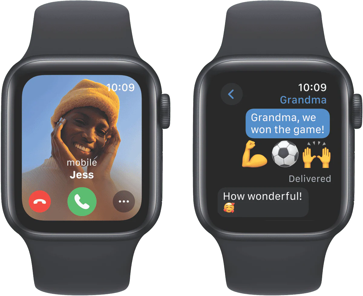 Apple Watch SE GPS 40mm Midnight Aluminium Case with Midnight Sport Band - S/M - Image 5