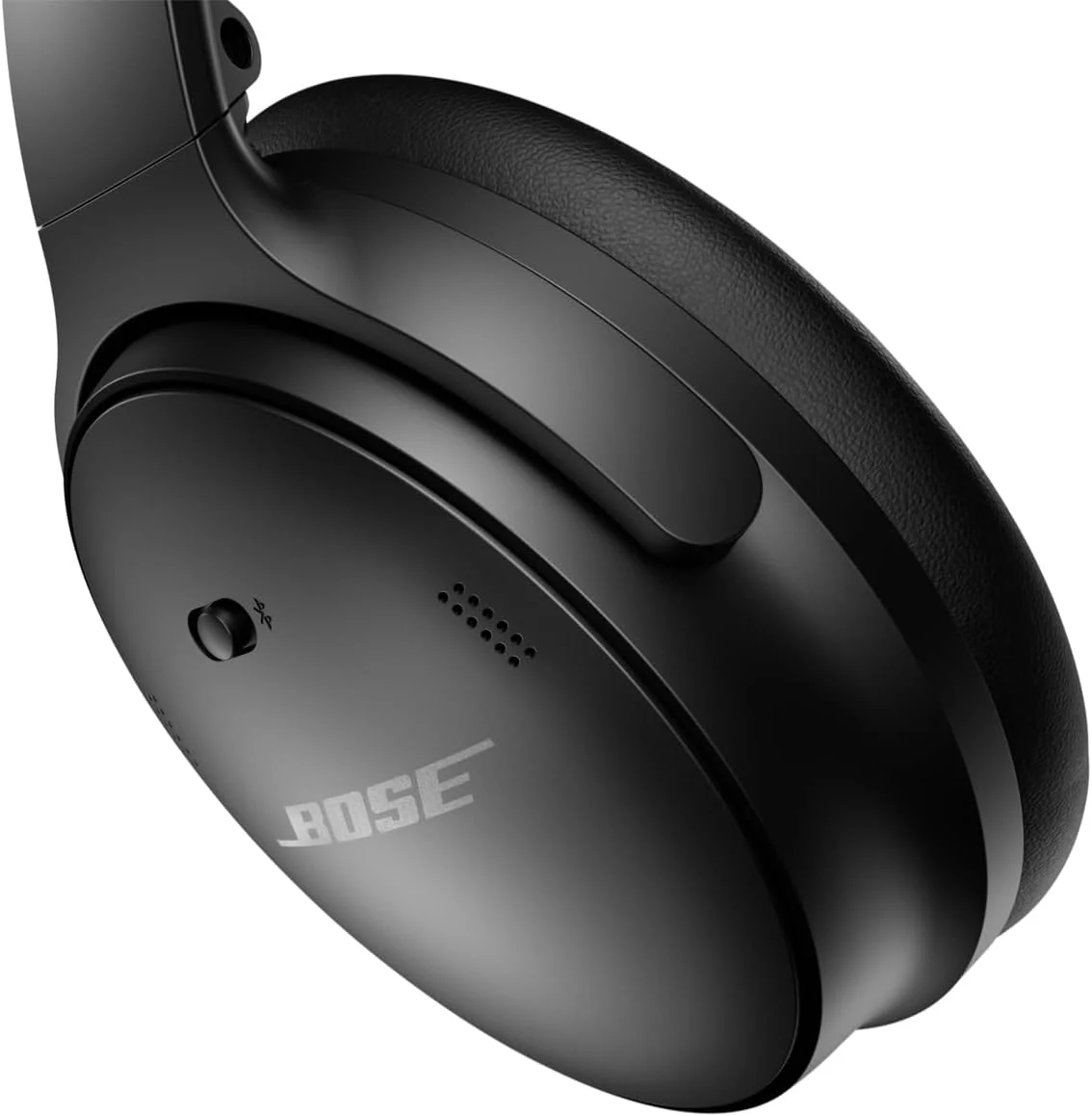 Bose QuietComfort 45 Noise Cancelling Headphones with Built-in Microphone for Clear Calls and Alexa Voice Control, Black - Image 4
