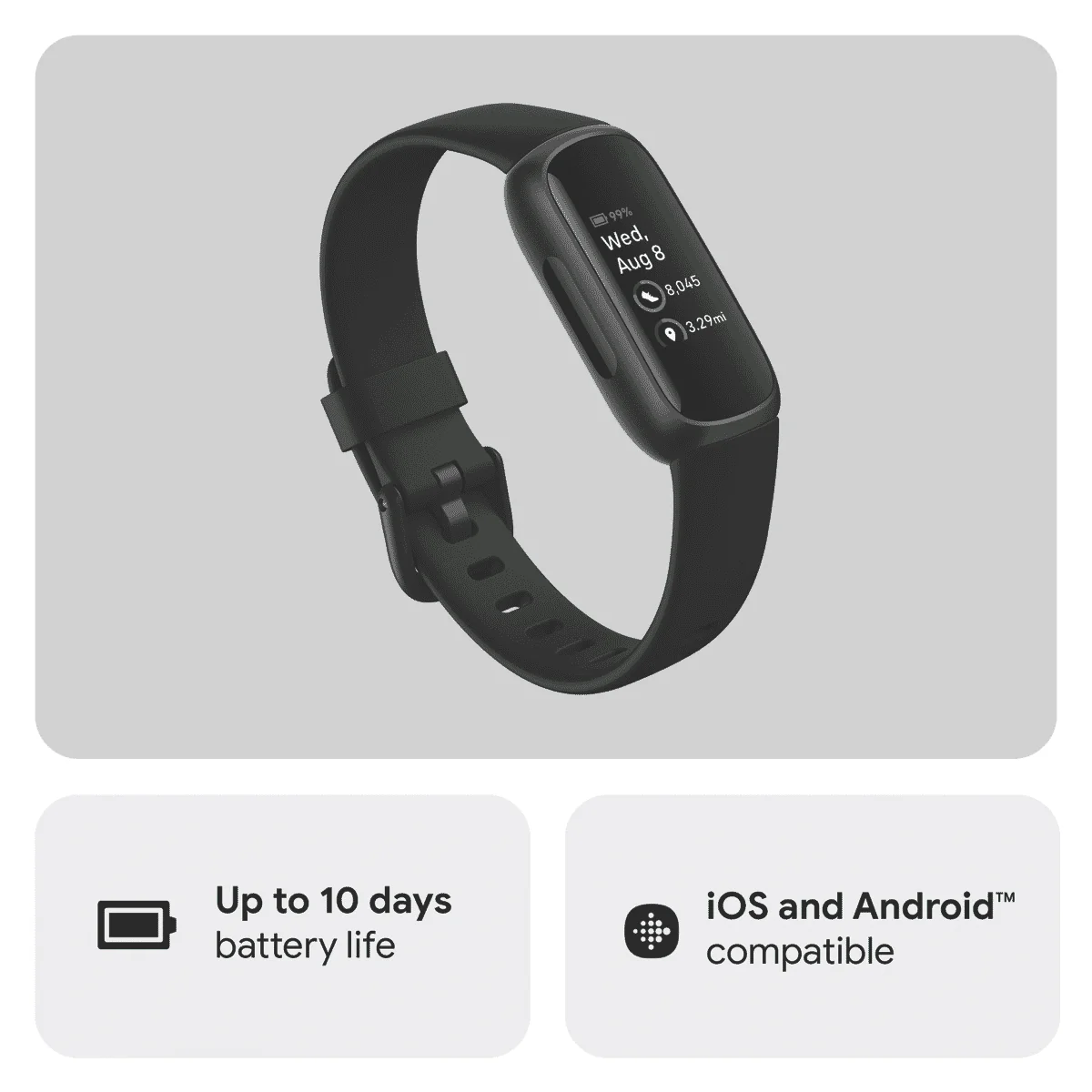 Fitbit Inspire 3 Midnight Zen/Black - Image 9