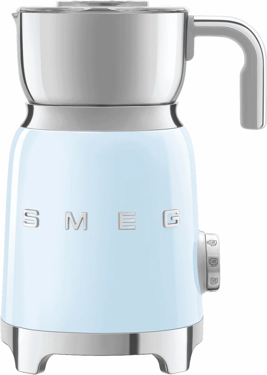 Smeg 50's Style Retro Milk Frother Pastel Blue - Image 9