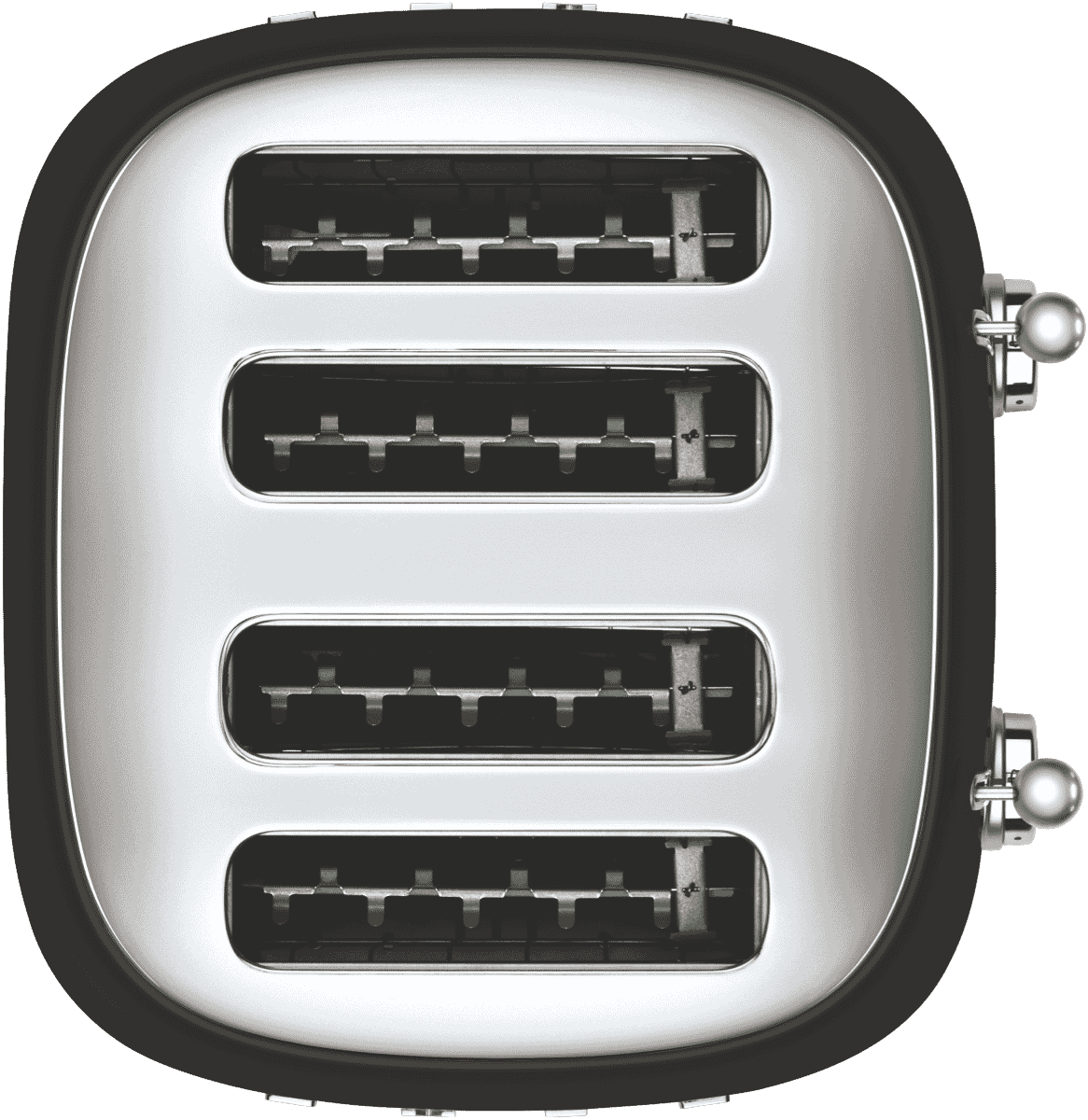 Smeg TOASTER 50's STYLE 4 SLOT BLACK - Image 6